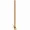 Ekena Millwork Portland Timber Gable Bracket, Western Red Cedar, 96"W x 64"H x 3 1/2"D x 3 1/2"F, 16/12 Pitch GBW096X64X0404POR00SWR - alternate 3